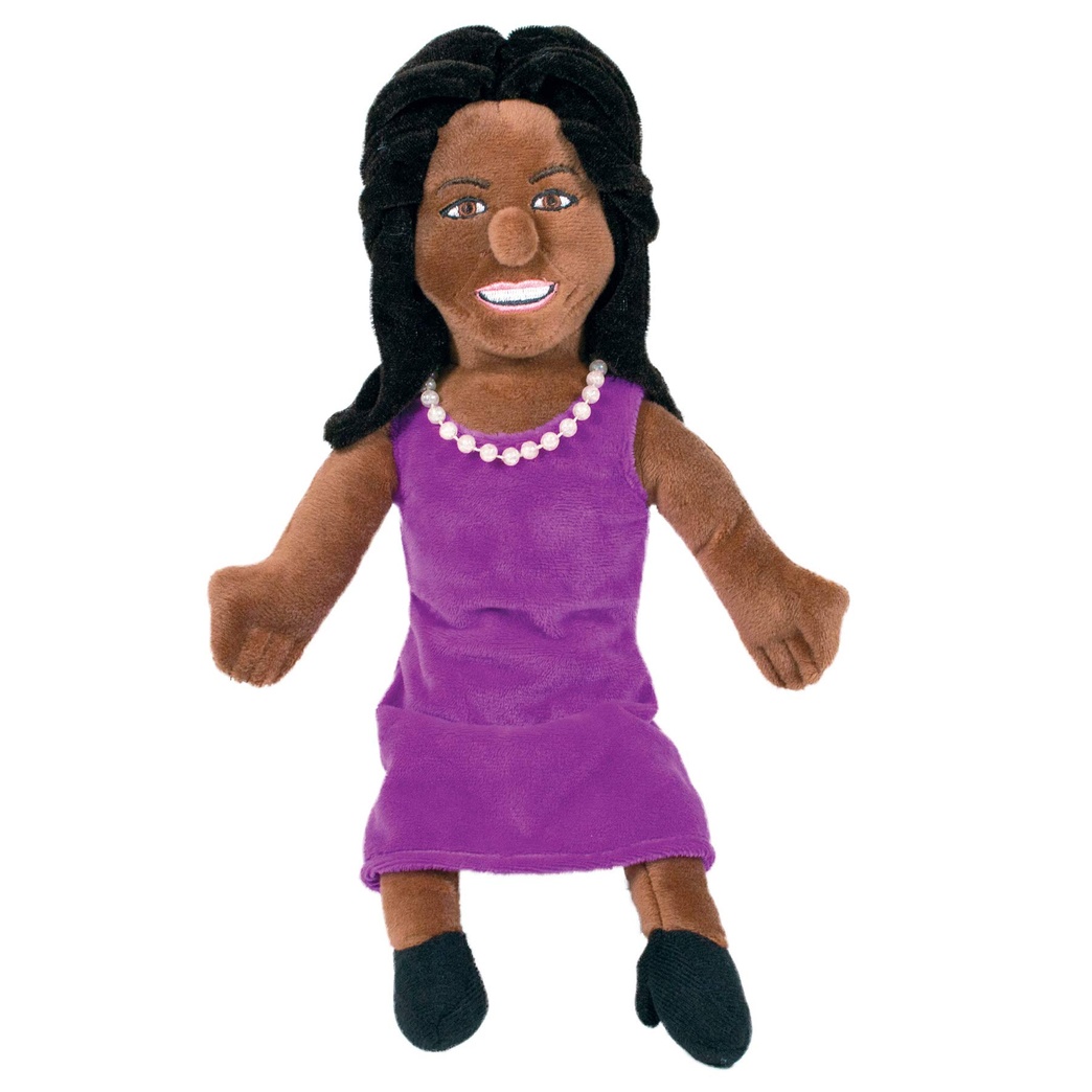 The Unemployed Philosophers Guild Michelle Obama Little Thinker - 11" Plush Doll