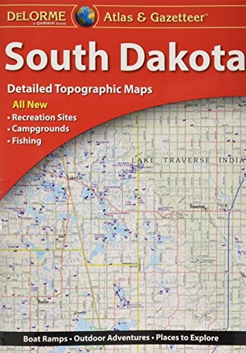 DeLormeÂ® South Dakota Atlas & Gazetteer (Delorme Atlas & Gazeteer)