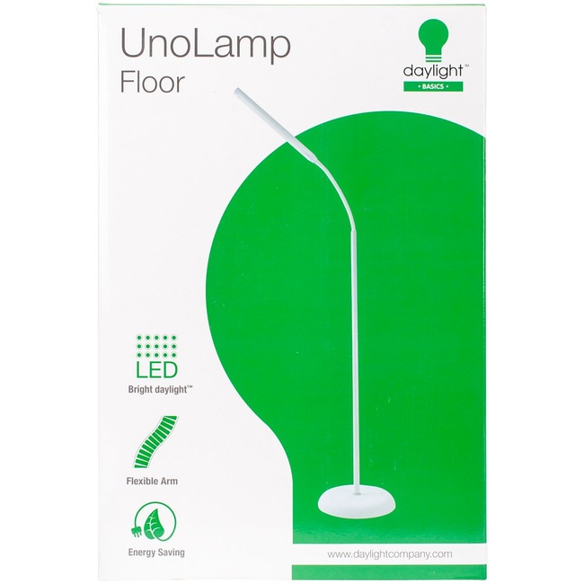 Daylight Company LLC UN1430 Daylight Uno LED Art & Craft Floor Lamp-White
