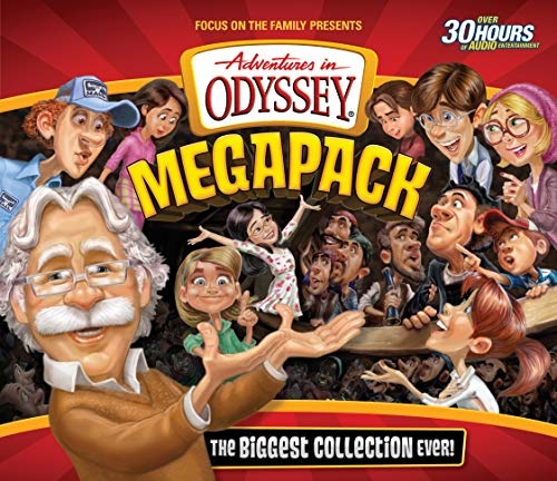 Adventures in Odyssey Megapack CD Library-75 Episodes on 25 CDs!