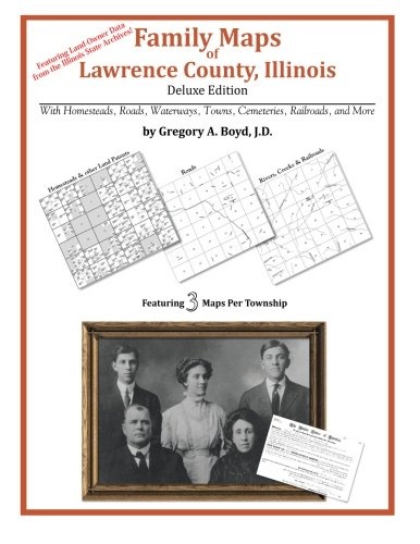 Family Maps of Lawrence County, Illinois
