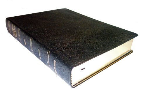 KJV - Black Genuine Leather - regular Size - Thompson Chain Reference Bible (015060)