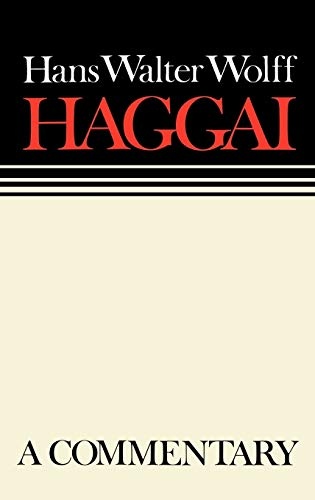 Haggai (Continental Commentary Series)