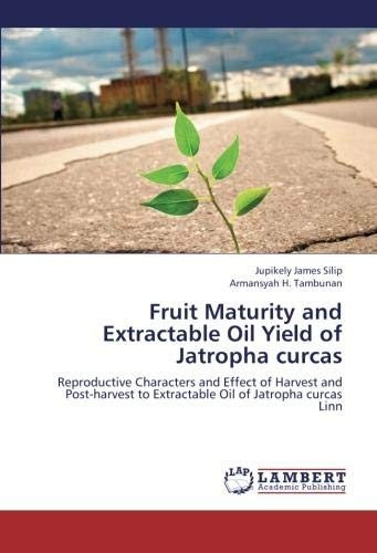 Fruit Maturity and Extractable Oil Yield of Jatropha curcas: Reproductive Characters and Effect of Harvest and Post-harvest to Extractable Oil of Jatropha curcas Linn