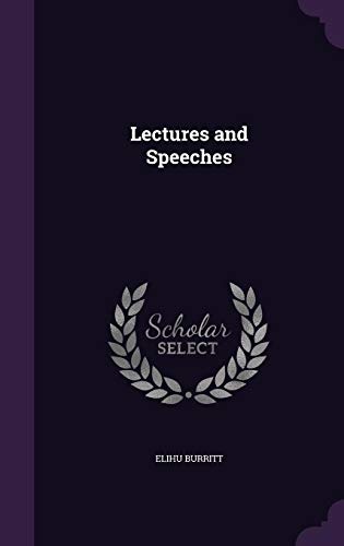 Lectures and Speeches