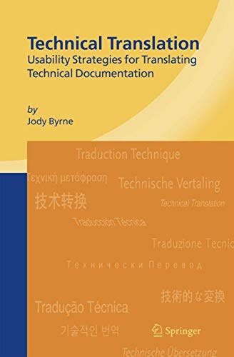 Technical Translation: Usability Strategies for Translating Technical Documentation