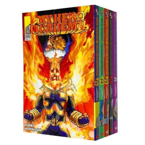 My Hero Academia Series Vol (21-25) Books Collection Set by Kohei Horikoshi