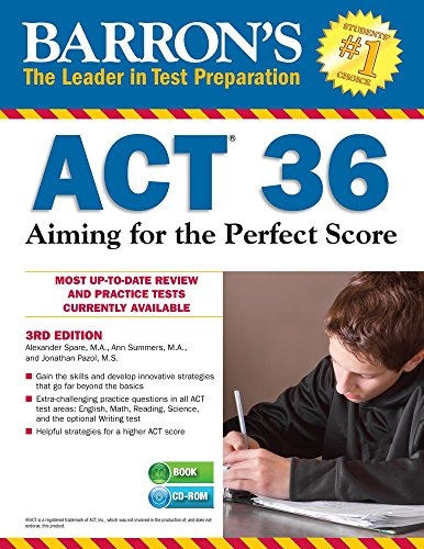Barron's ACT 36 with CD-ROM, 3rd Edition
