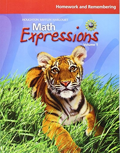 Houghton Mifflin Harcourt: Math Expressions- Homework and Remembering