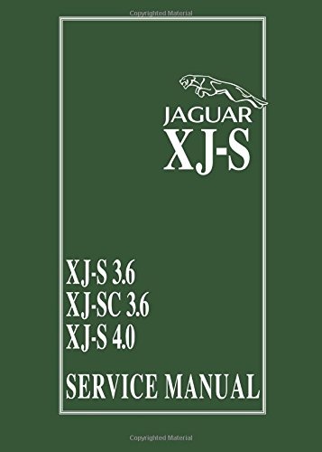 Jaguar XJ-S (Official Service Manual)