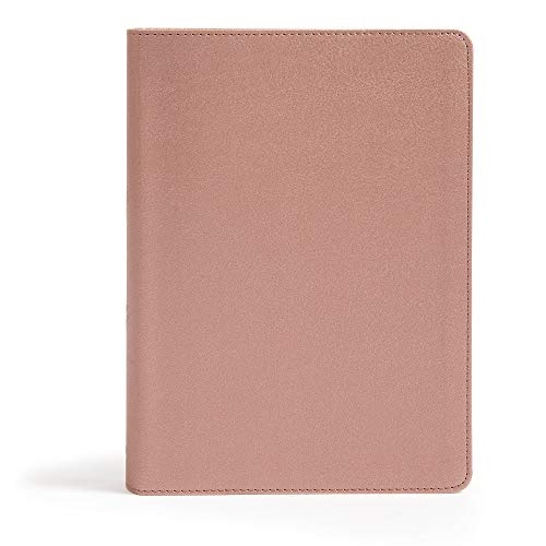 CSB She Reads Truth Bible, Rose Gold LeatherTouchÂ®, Indexed, Black Letter, Full-Color Design, Wide Margins, Notetaking Space, Devotionals, Reading ... Sewn Binding, Easy-to-Read Bible Serif Type