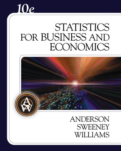 Statistics for Business and Economics (with CD-ROM) (Available Titles CengageNOW)
