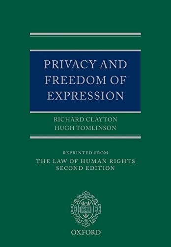 Privacy and Freedom of Expression (Law of Human Rights)