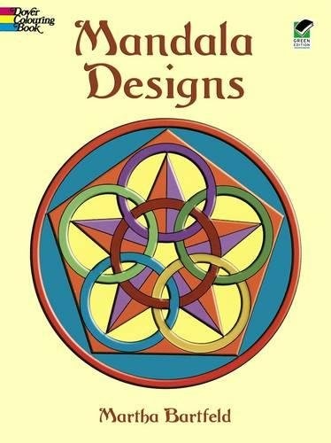 Dover Publications Book, Mandala Designs (Dover Design Coloring Books)