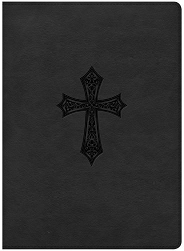 The Gospel Project Bible, Black Cross LeatherTouch
