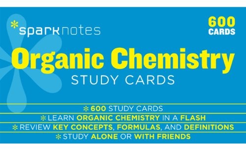 Organic Chemistry SparkNotes Study Cards (Volume 15)