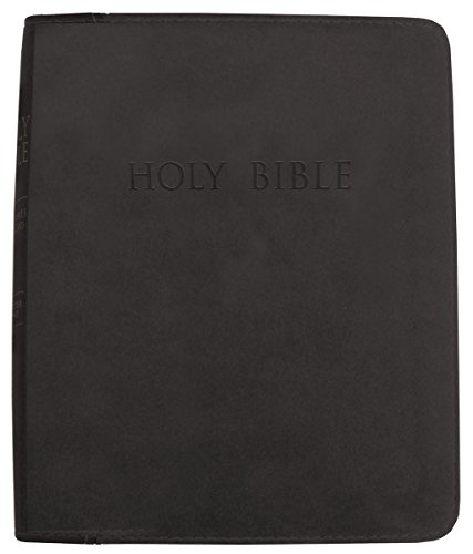 KJVER Thinline Bible/Personal Size-Black Ultrasoft
