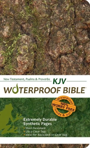 Waterproof Durable New Testament with Psalms and Proverbs-KJV-Camouflage