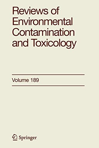 Reviews of Environmental Contamination and Toxicology 189