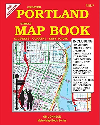 Greater Portland Street Map Book, Oregon