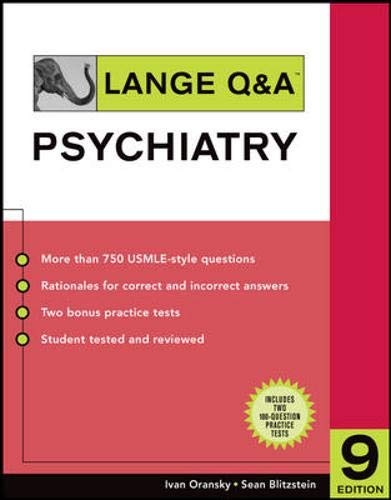 Lange Q & A: Psychiatry