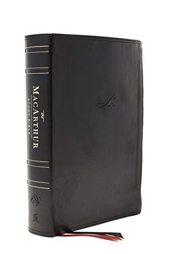 ESV, MacArthur Study Bible, 2nd Edition, Leathersoft, Black: Unleashing God's Truth One Verse at a Time