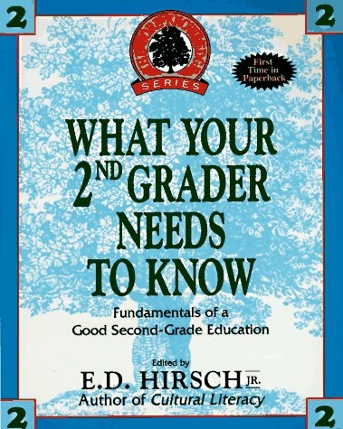 WHAT YOUR SECOND GRADER NEEDS TO KNOW (The Core Knowledge Series. Resource Books for Grades One Throu)